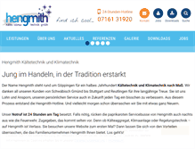 Tablet Screenshot of hengmith.de